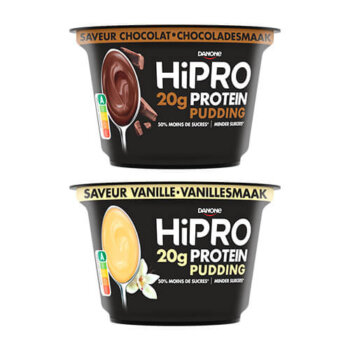 HiPRO Pudding vanille et chocolat