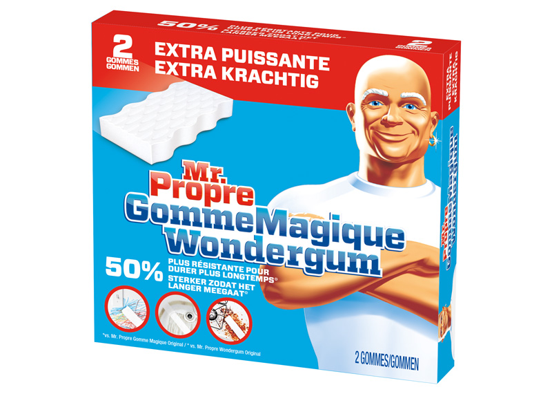 Mr. Proper Gomme Magique Original, paquet de 3 pièces